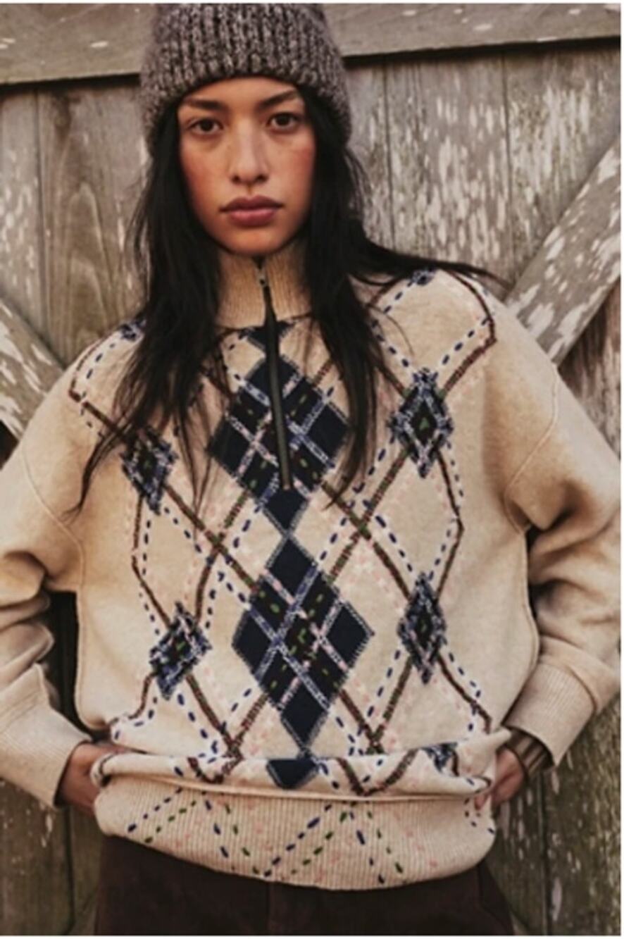 NWT We The Free Marni Pullover | Size XS (oversized)